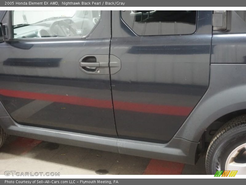 Nighthawk Black Pearl / Black/Gray 2005 Honda Element EX AWD