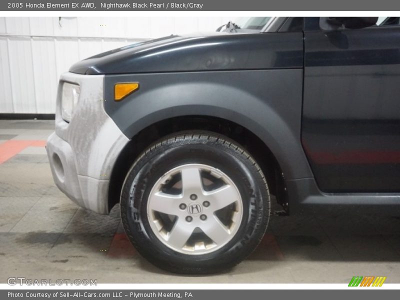 Nighthawk Black Pearl / Black/Gray 2005 Honda Element EX AWD