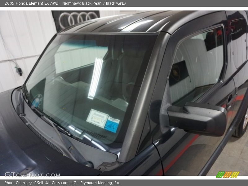 Nighthawk Black Pearl / Black/Gray 2005 Honda Element EX AWD