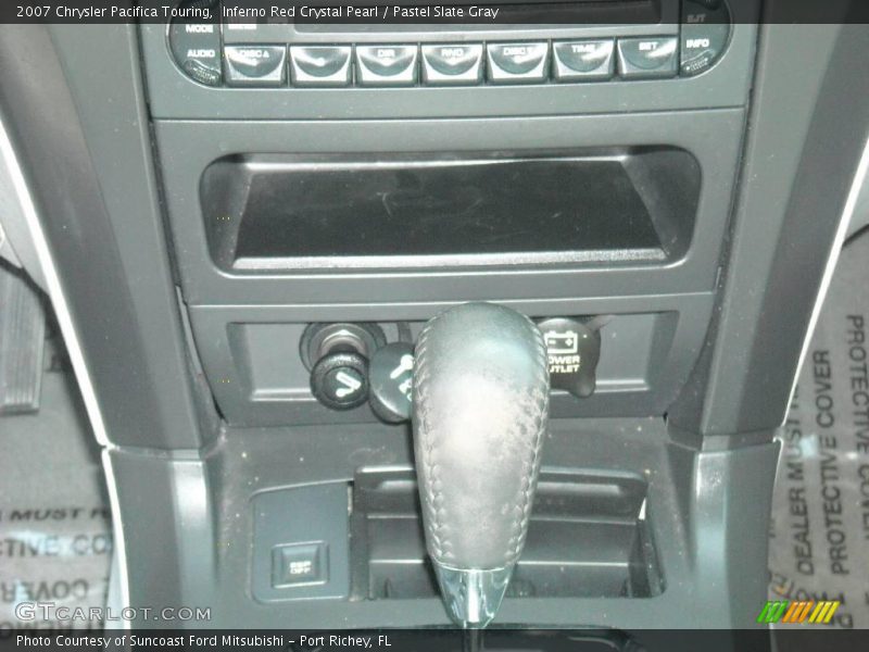 Inferno Red Crystal Pearl / Pastel Slate Gray 2007 Chrysler Pacifica Touring