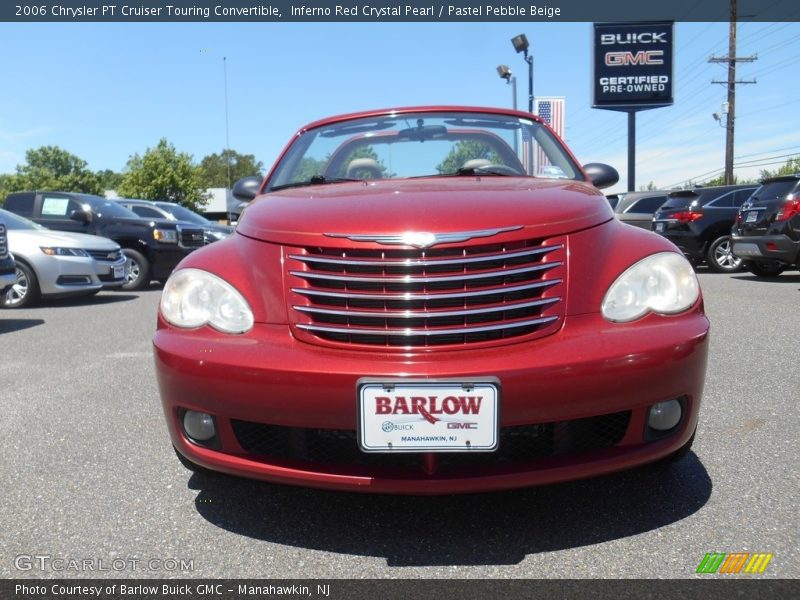 Inferno Red Crystal Pearl / Pastel Pebble Beige 2006 Chrysler PT Cruiser Touring Convertible
