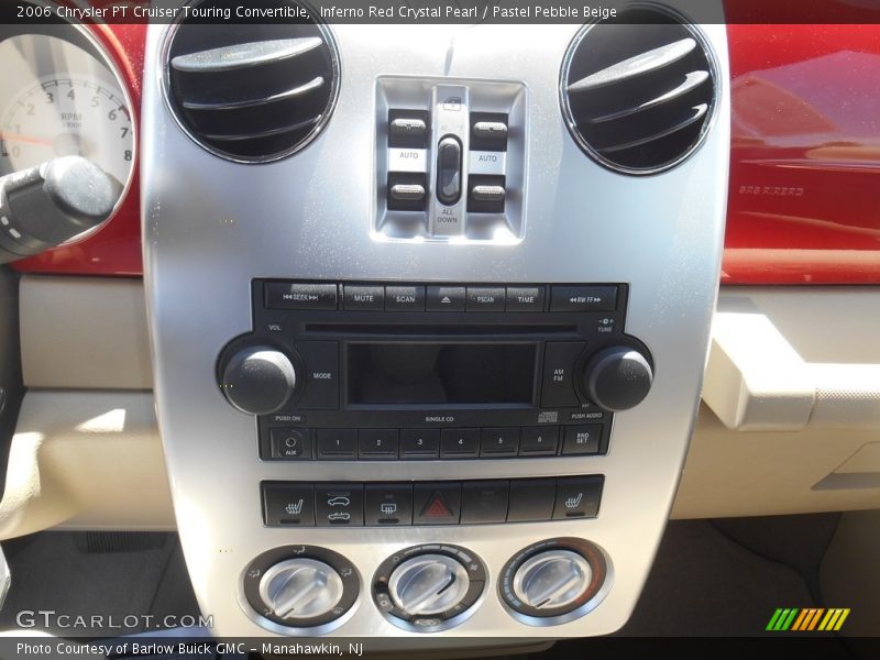 Inferno Red Crystal Pearl / Pastel Pebble Beige 2006 Chrysler PT Cruiser Touring Convertible