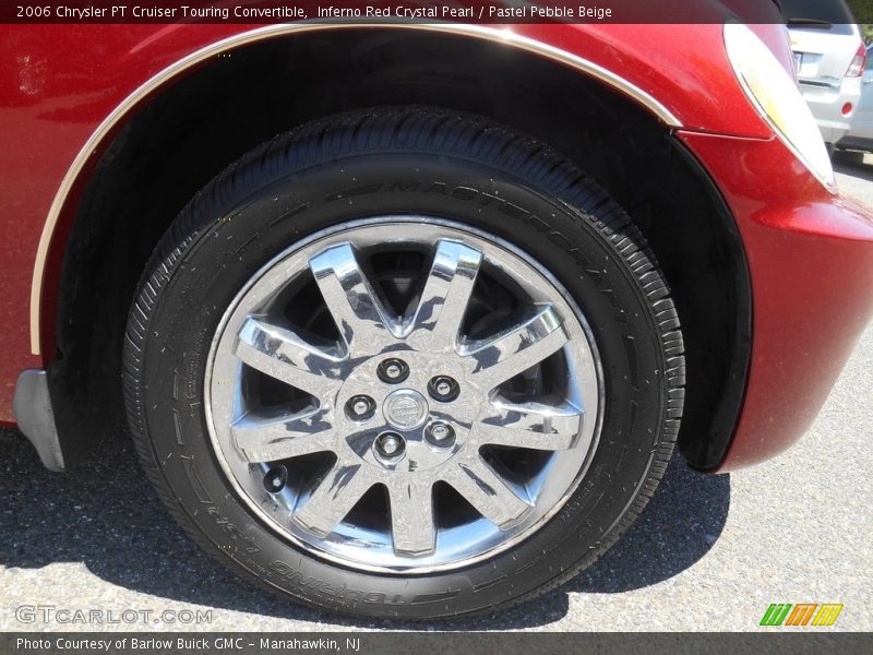 Inferno Red Crystal Pearl / Pastel Pebble Beige 2006 Chrysler PT Cruiser Touring Convertible