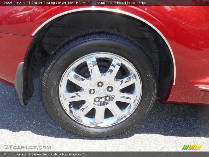 Inferno Red Crystal Pearl / Pastel Pebble Beige 2006 Chrysler PT Cruiser Touring Convertible