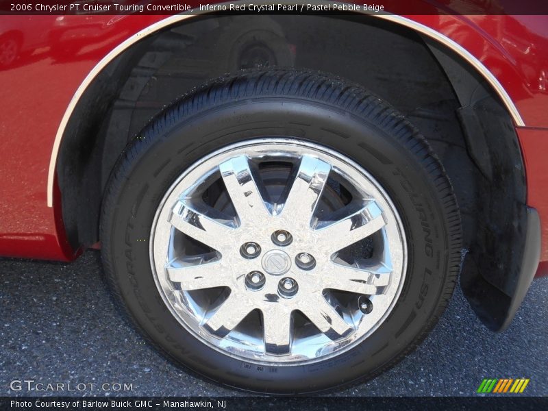 Inferno Red Crystal Pearl / Pastel Pebble Beige 2006 Chrysler PT Cruiser Touring Convertible