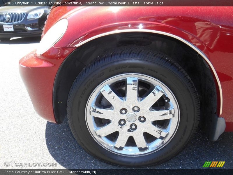 Inferno Red Crystal Pearl / Pastel Pebble Beige 2006 Chrysler PT Cruiser Touring Convertible