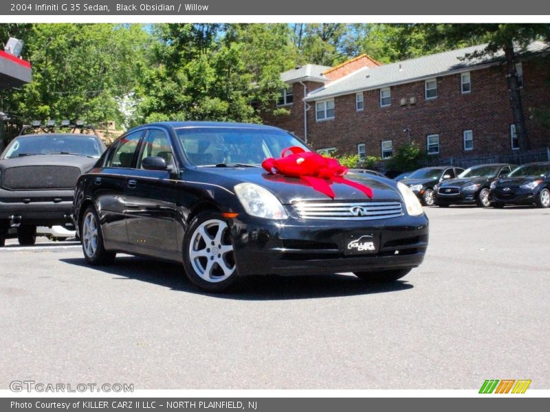 Black Obsidian / Willow 2004 Infiniti G 35 Sedan