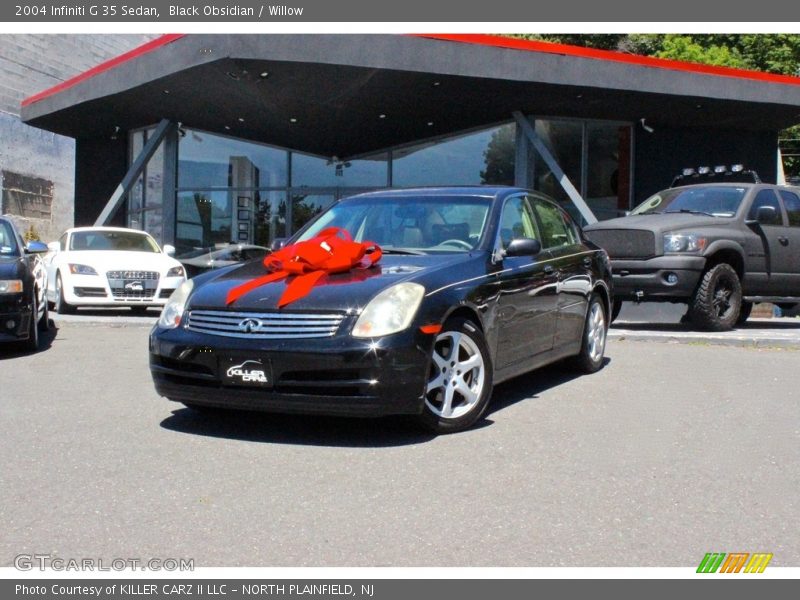 Black Obsidian / Willow 2004 Infiniti G 35 Sedan