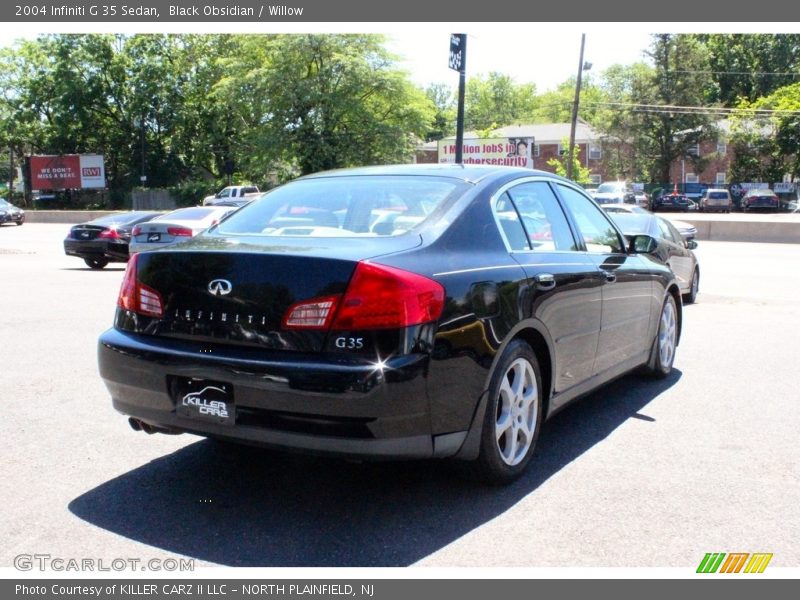 Black Obsidian / Willow 2004 Infiniti G 35 Sedan