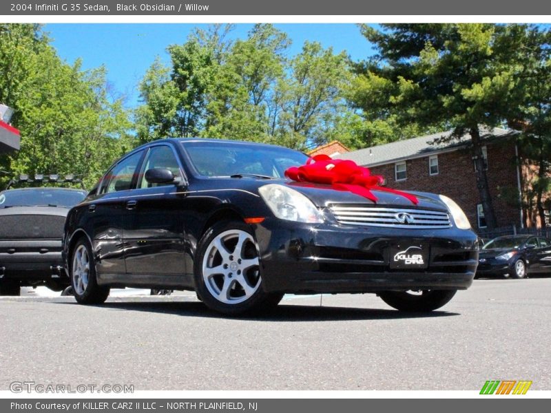 Black Obsidian / Willow 2004 Infiniti G 35 Sedan