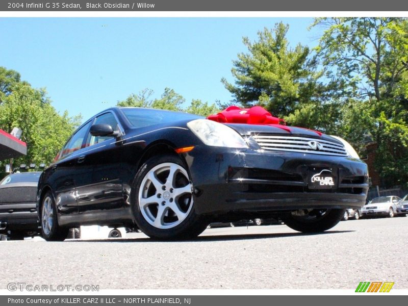 Black Obsidian / Willow 2004 Infiniti G 35 Sedan