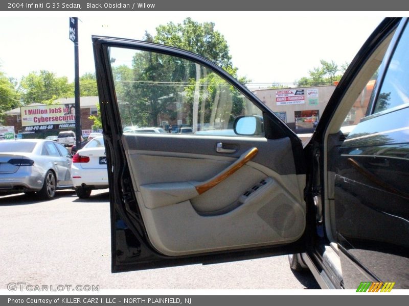 Black Obsidian / Willow 2004 Infiniti G 35 Sedan