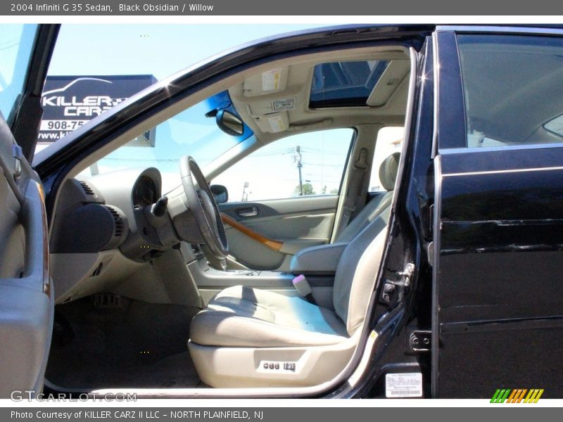 Black Obsidian / Willow 2004 Infiniti G 35 Sedan