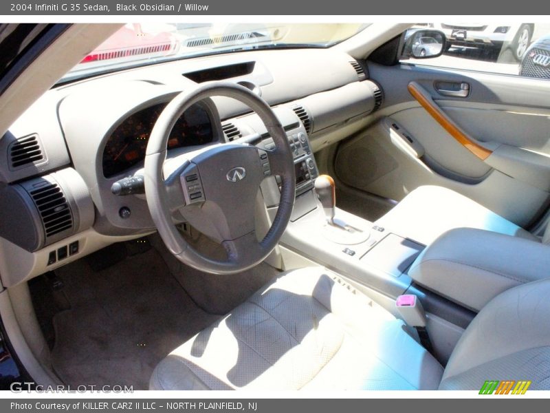 Black Obsidian / Willow 2004 Infiniti G 35 Sedan