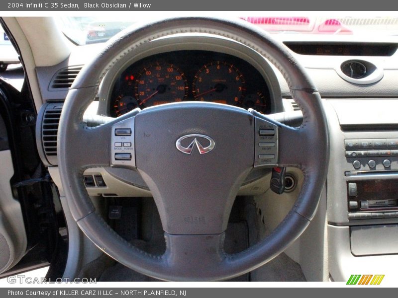 Black Obsidian / Willow 2004 Infiniti G 35 Sedan