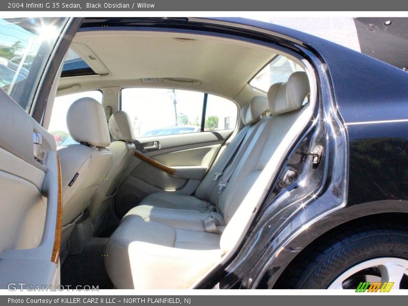 Black Obsidian / Willow 2004 Infiniti G 35 Sedan
