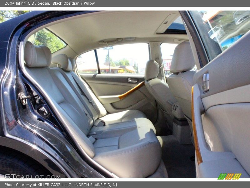 Black Obsidian / Willow 2004 Infiniti G 35 Sedan