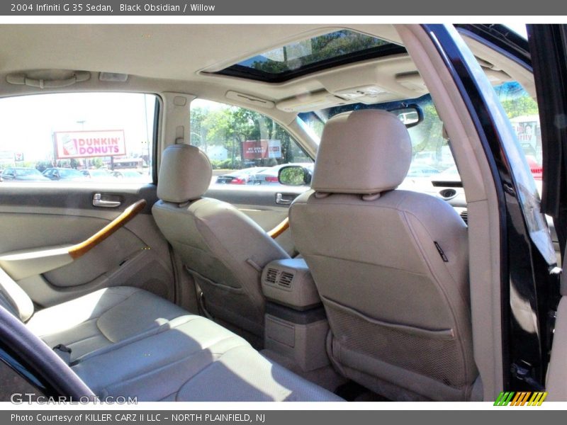 Black Obsidian / Willow 2004 Infiniti G 35 Sedan
