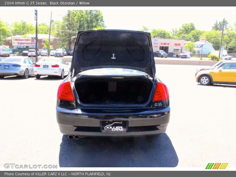 Black Obsidian / Willow 2004 Infiniti G 35 Sedan