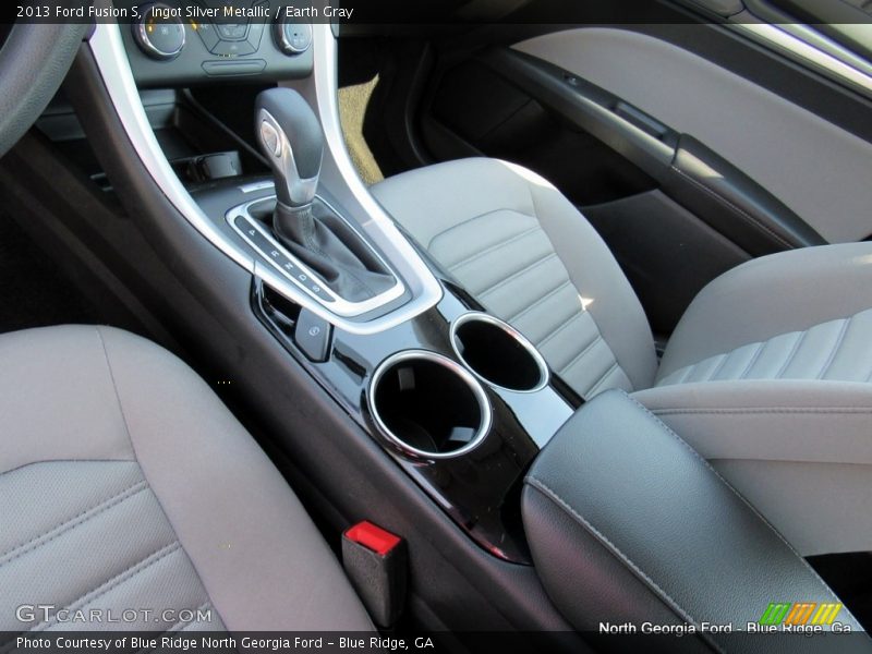 Ingot Silver Metallic / Earth Gray 2013 Ford Fusion S