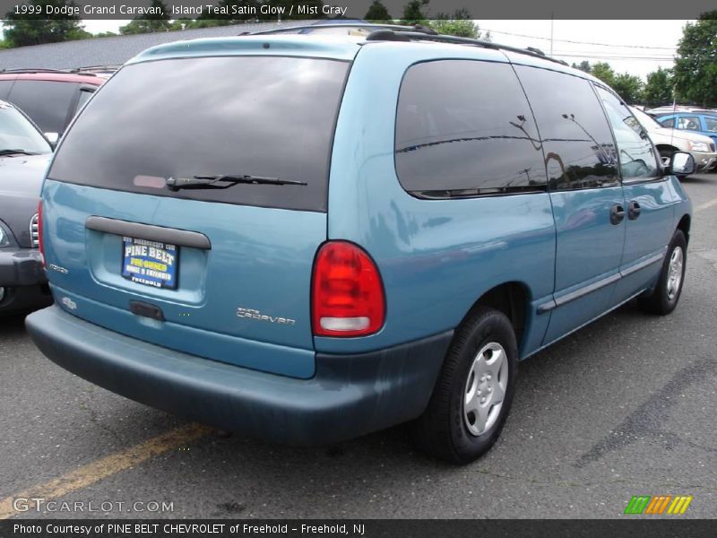 Island Teal Satin Glow / Mist Gray 1999 Dodge Grand Caravan