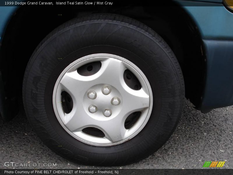 Island Teal Satin Glow / Mist Gray 1999 Dodge Grand Caravan