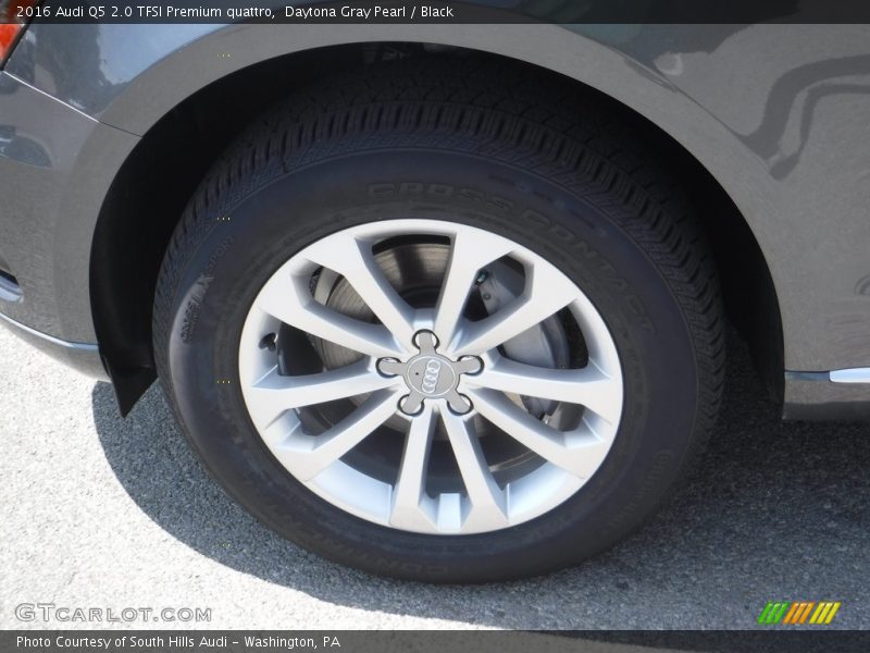 Daytona Gray Pearl / Black 2016 Audi Q5 2.0 TFSI Premium quattro