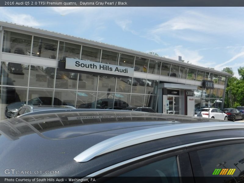 Daytona Gray Pearl / Black 2016 Audi Q5 2.0 TFSI Premium quattro