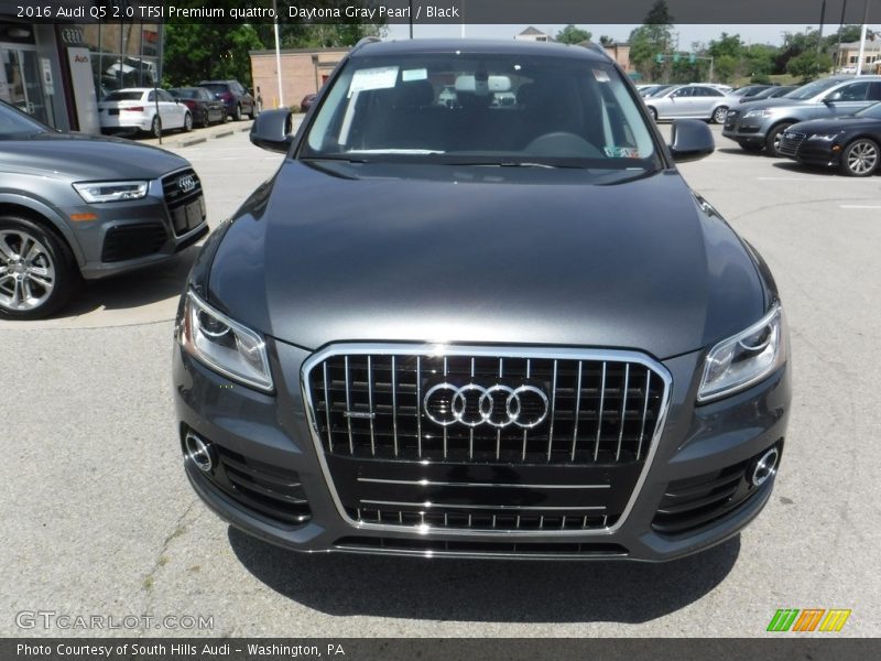 Daytona Gray Pearl / Black 2016 Audi Q5 2.0 TFSI Premium quattro