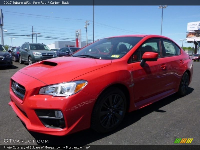 Front 3/4 View of 2017 WRX 