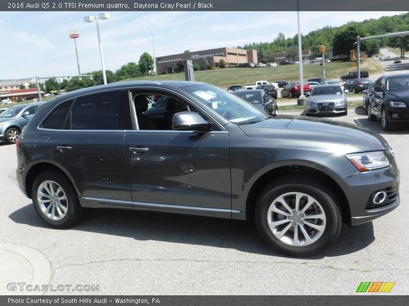Daytona Gray Pearl / Black 2016 Audi Q5 2.0 TFSI Premium quattro