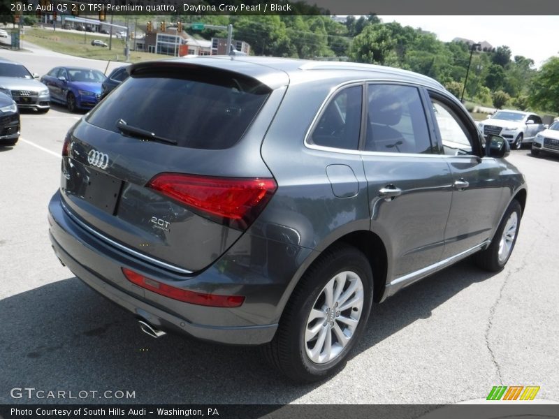 Daytona Gray Pearl / Black 2016 Audi Q5 2.0 TFSI Premium quattro