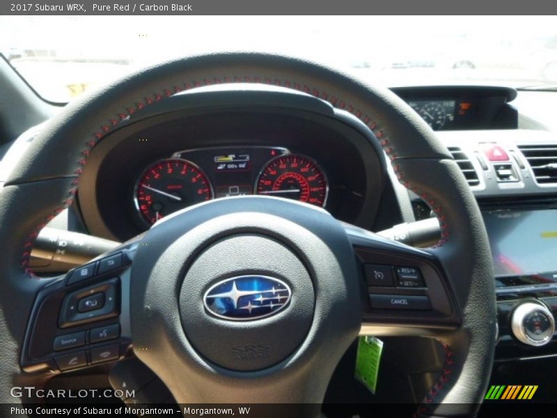 Pure Red / Carbon Black 2017 Subaru WRX