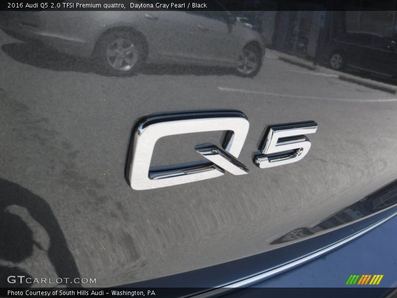 Daytona Gray Pearl / Black 2016 Audi Q5 2.0 TFSI Premium quattro