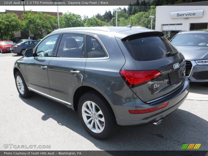 Daytona Gray Pearl / Black 2016 Audi Q5 2.0 TFSI Premium quattro