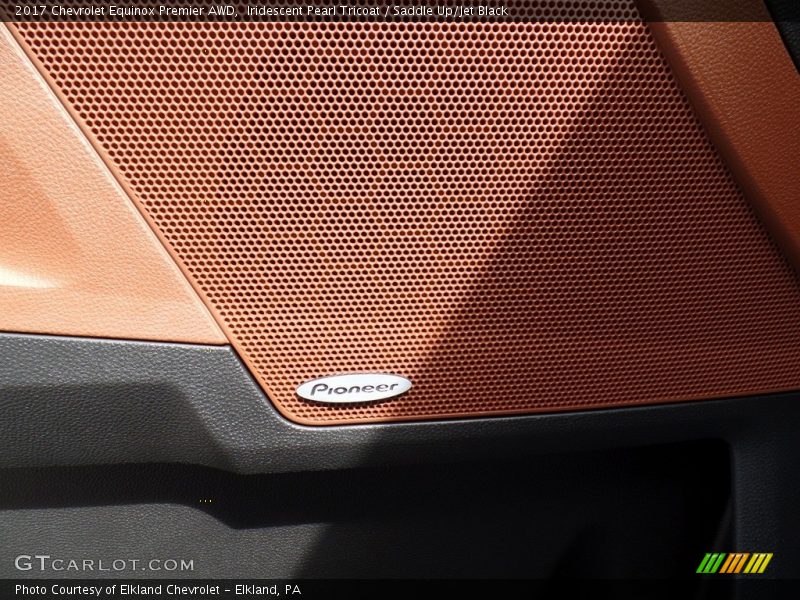 Iridescent Pearl Tricoat / Saddle Up/Jet Black 2017 Chevrolet Equinox Premier AWD