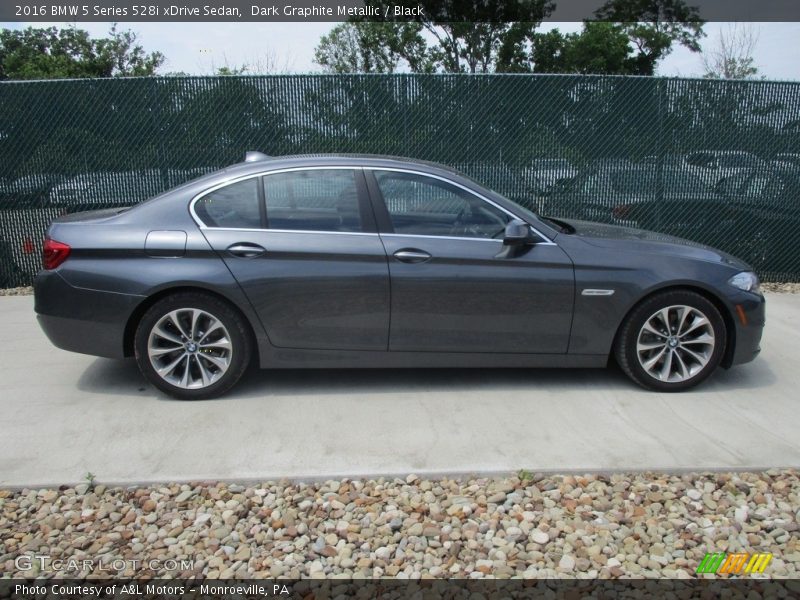 Dark Graphite Metallic / Black 2016 BMW 5 Series 528i xDrive Sedan