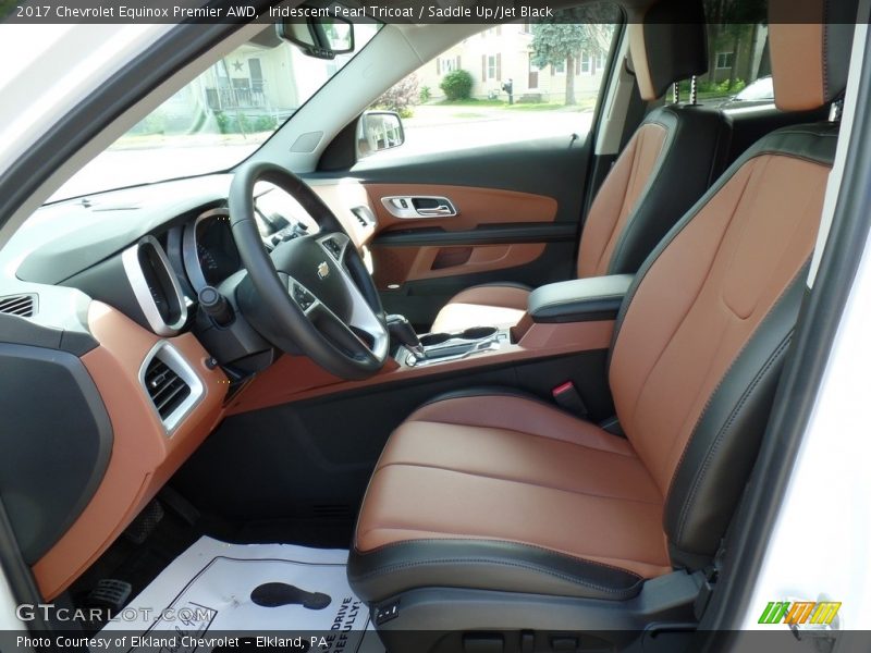  2017 Equinox Premier AWD Saddle Up/Jet Black Interior