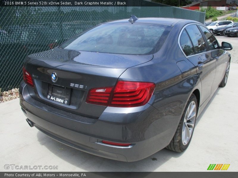 Dark Graphite Metallic / Black 2016 BMW 5 Series 528i xDrive Sedan