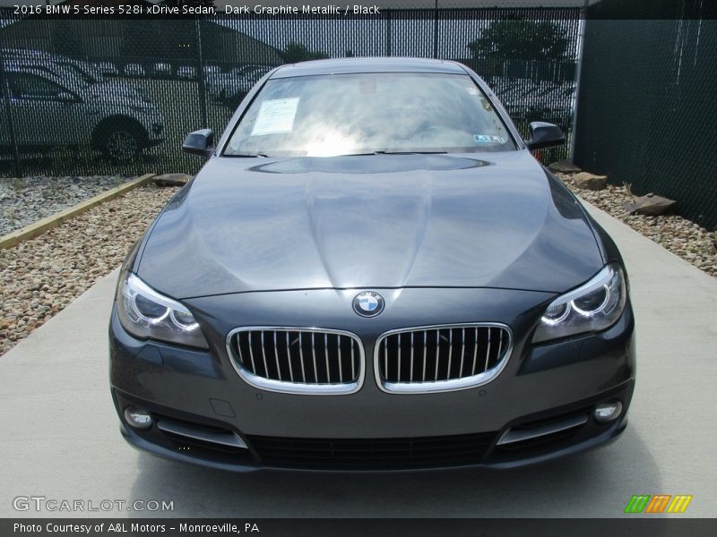 Dark Graphite Metallic / Black 2016 BMW 5 Series 528i xDrive Sedan