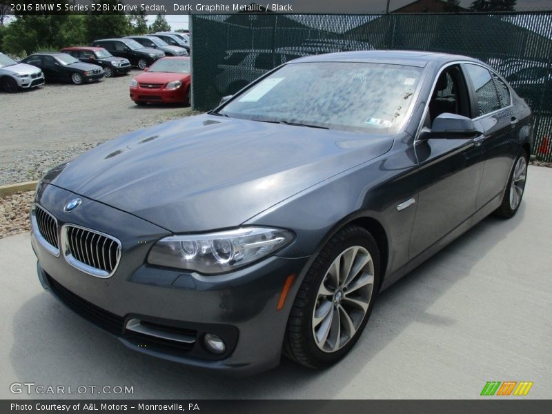 Dark Graphite Metallic / Black 2016 BMW 5 Series 528i xDrive Sedan