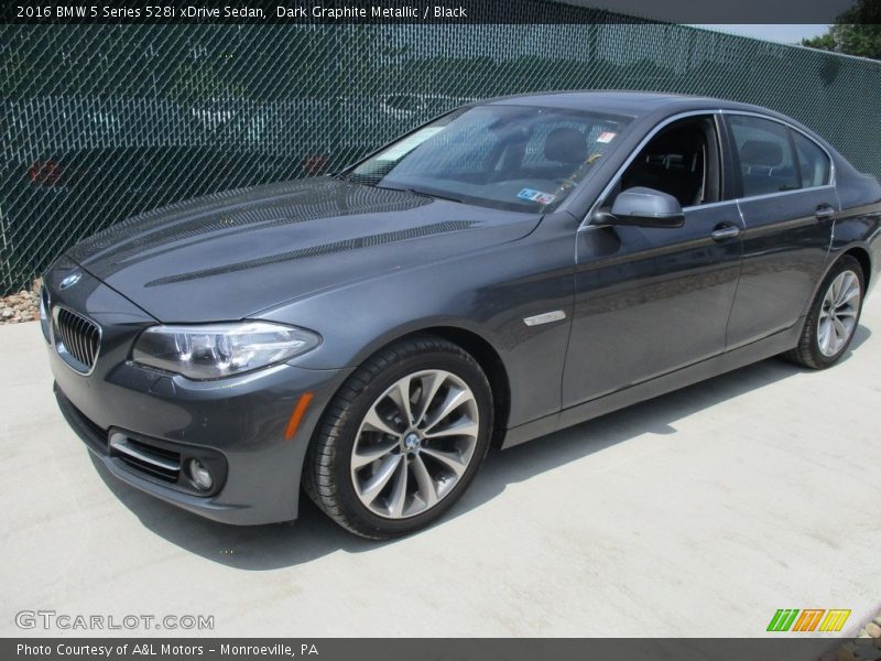 Dark Graphite Metallic / Black 2016 BMW 5 Series 528i xDrive Sedan