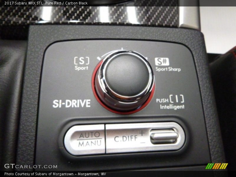 Controls of 2017 WRX STI