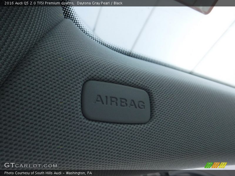 Daytona Gray Pearl / Black 2016 Audi Q5 2.0 TFSI Premium quattro