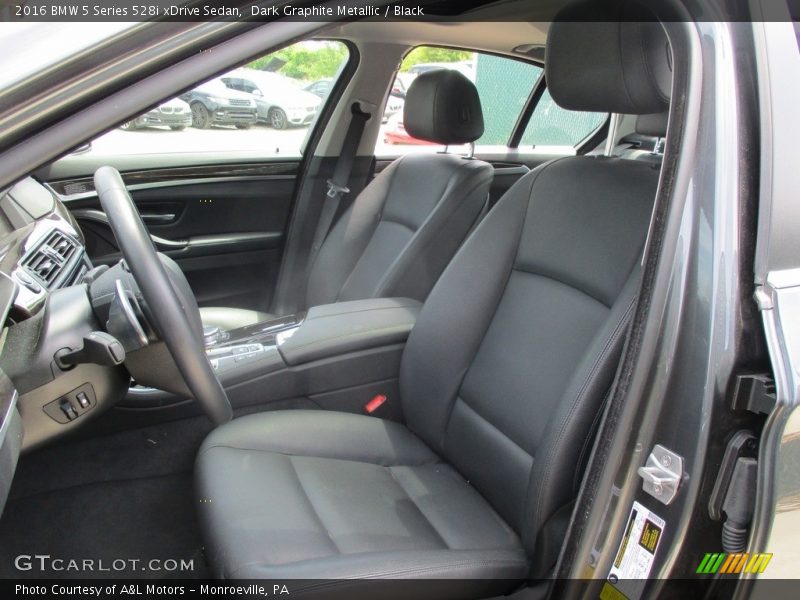 Dark Graphite Metallic / Black 2016 BMW 5 Series 528i xDrive Sedan