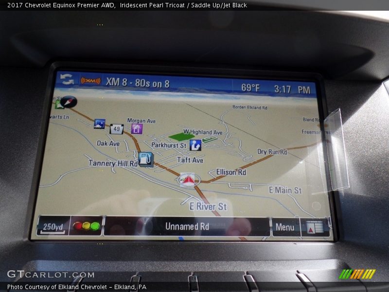 Iridescent Pearl Tricoat / Saddle Up/Jet Black 2017 Chevrolet Equinox Premier AWD