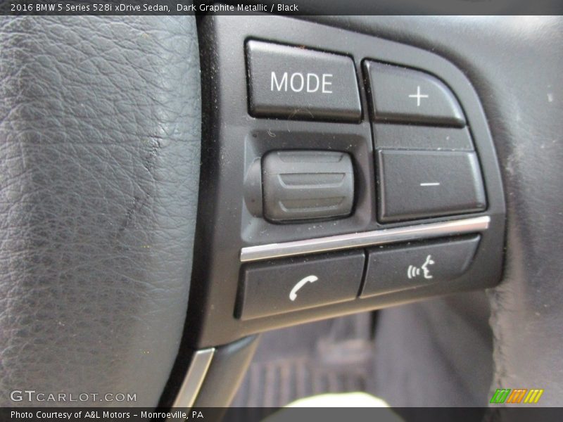 Dark Graphite Metallic / Black 2016 BMW 5 Series 528i xDrive Sedan