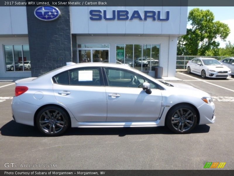 Ice Silver Metallic / Carbon Black 2017 Subaru WRX Limited