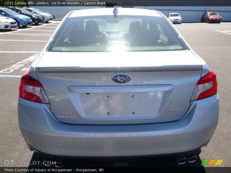 Ice Silver Metallic / Carbon Black 2017 Subaru WRX Limited