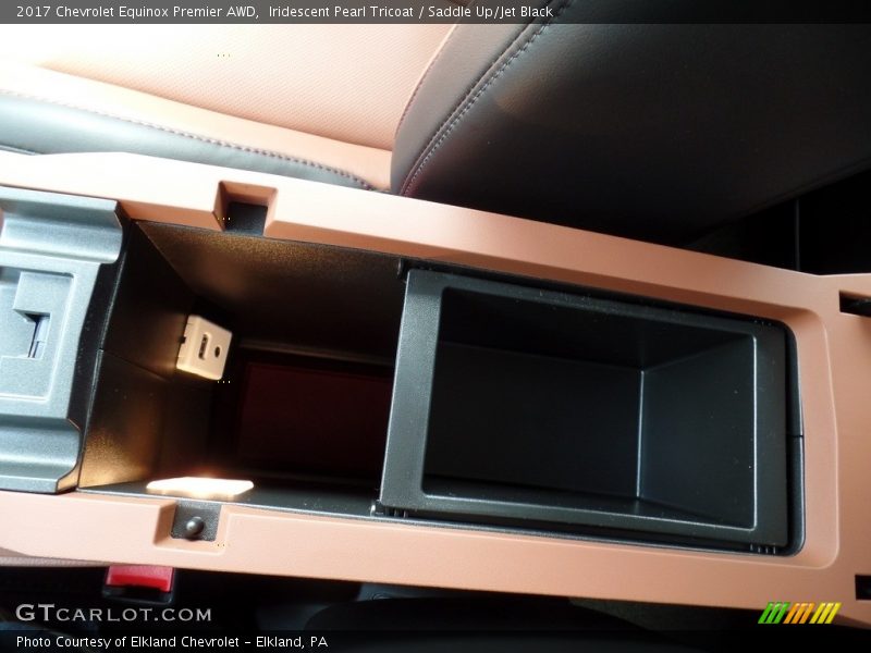 Iridescent Pearl Tricoat / Saddle Up/Jet Black 2017 Chevrolet Equinox Premier AWD